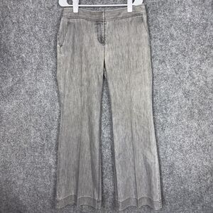 Kenneth Cole Jeans Womens Size 10 Grey Wide Leg Trousers